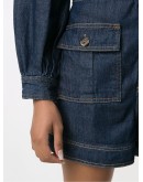Lamar denim playsuit 