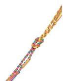 Rainbow Cali braided necklace
