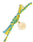 tie-dye shell bracelet