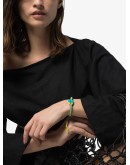 tie-dye shell bracelet