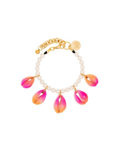 Summer Shells pearl bracelet