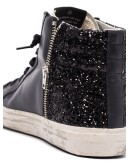 Slide high-top sneakers