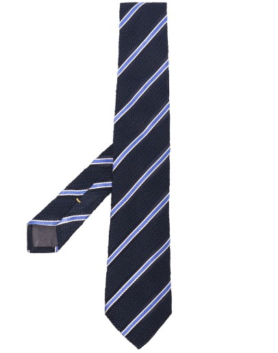 stripe pointed tie