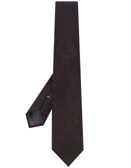 knitted silk tie