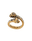 wrap-around skull ring