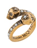 wrap-around skull ring