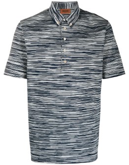 striped polo shirt