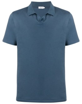 solid-color polo shirt