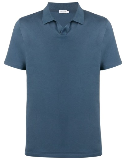 solid-color polo shirt
