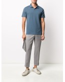 solid-color polo shirt
