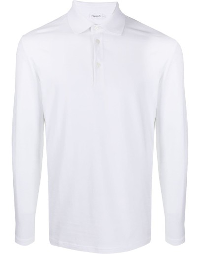 Luke long-sleeved polo shirt