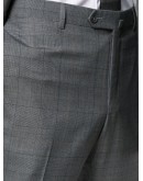 Isaia single-breasted check suit