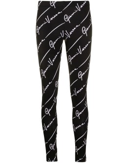 logo print leggings