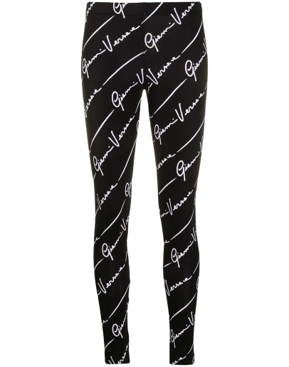 logo print leggings