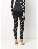 logo print leggings