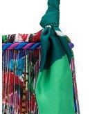 fringed bucket bag