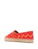 chevron pattern espadrilles