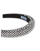 crystal-embellished satin headband