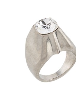 crystal stud ring