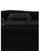 panelled messenger bag