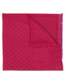 GG jacquard-knit scarf