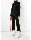 detachable collar jumpsuit