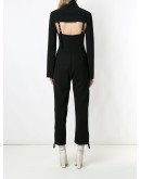 detachable collar jumpsuit