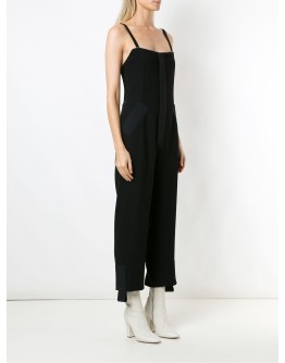 detachable collar jumpsuit