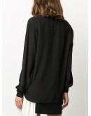 scarf detail blouse