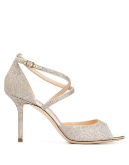 Emsy 85mm glitter sandals