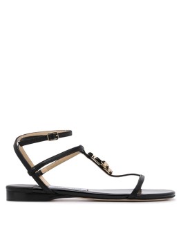 Alodie logo flat sandals