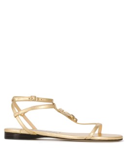 Alodie logo flat sandals