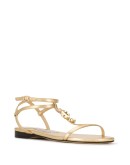 Alodie logo flat sandals