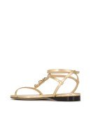 Alodie logo flat sandals