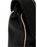 leather casual backpack