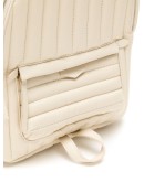 padded leather backpack