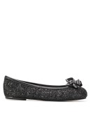 Tabi glitter ballerina shoes