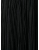 ruched tulle midi skirt