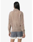 Jo open collar jumper