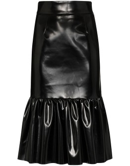 high waist trumpet skirt