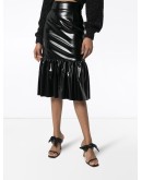 high waist trumpet skirt