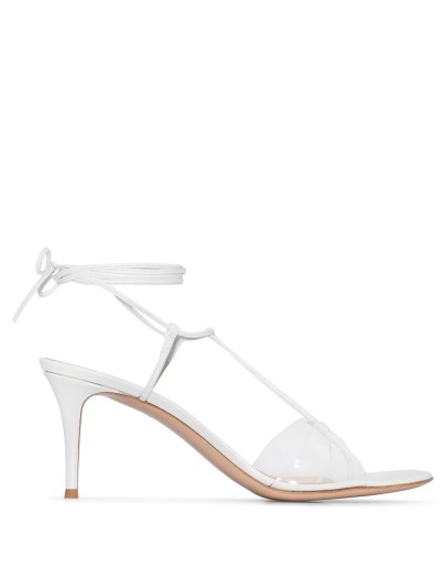 self-tie 70mm sandals