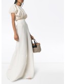 high-waist maxi skirt