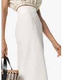 high-waist maxi skirt