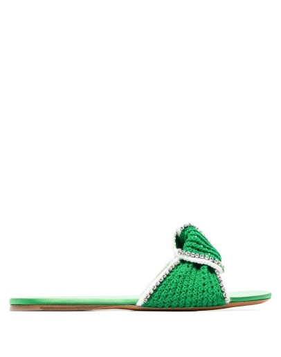 crystal knot sandals