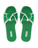 crystal knot sandals