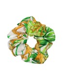 Jungle Baroque print scrunchie