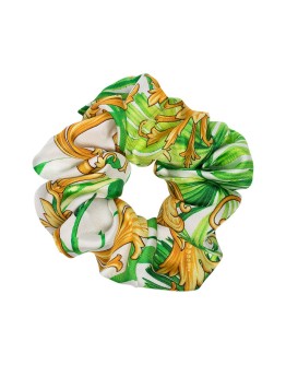 Jungle Baroque print scrunchie
