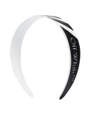 striped logo headband