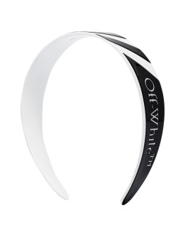striped logo headband